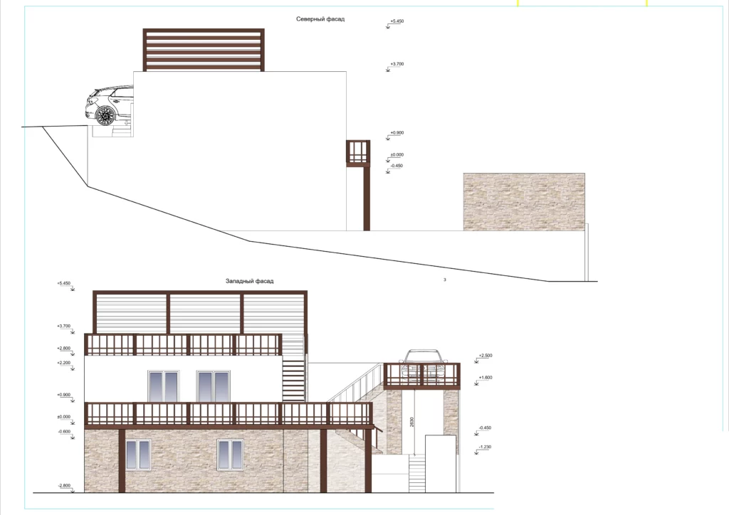 Проект реконструкции придомового пространства, Будва