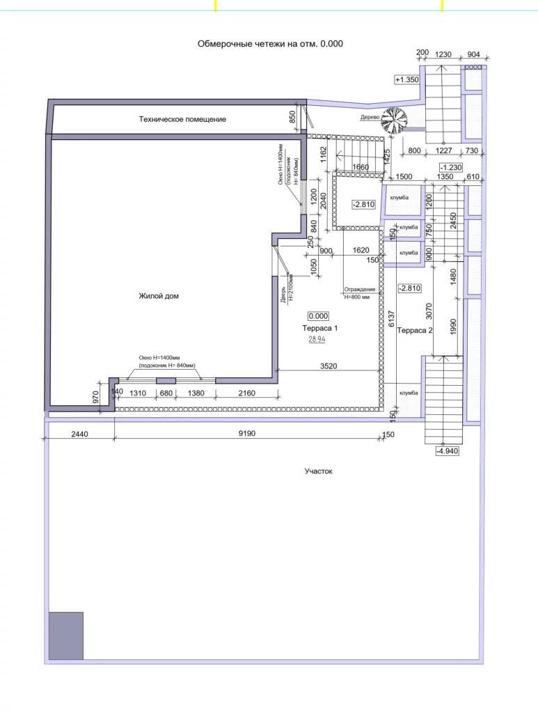 Проект реконструкции придомового пространства, Будва