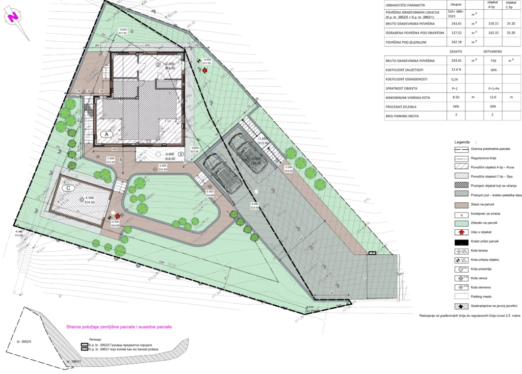 Projekat stambene zgrade — Vrnjačka Banja, Srbija